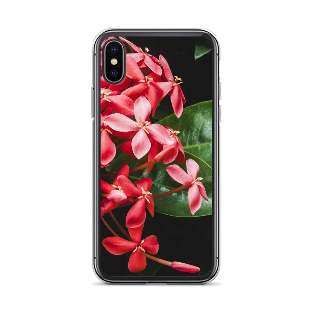 Belle Of The Ball Floral Iphone Case - Iphone X/xs - Mobile Phone Cases - Aesthetic Art