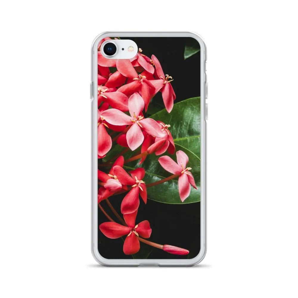 Belle Of The Ball Floral Iphone Case - Iphone 7/8 - Mobile Phone Cases - Aesthetic Art