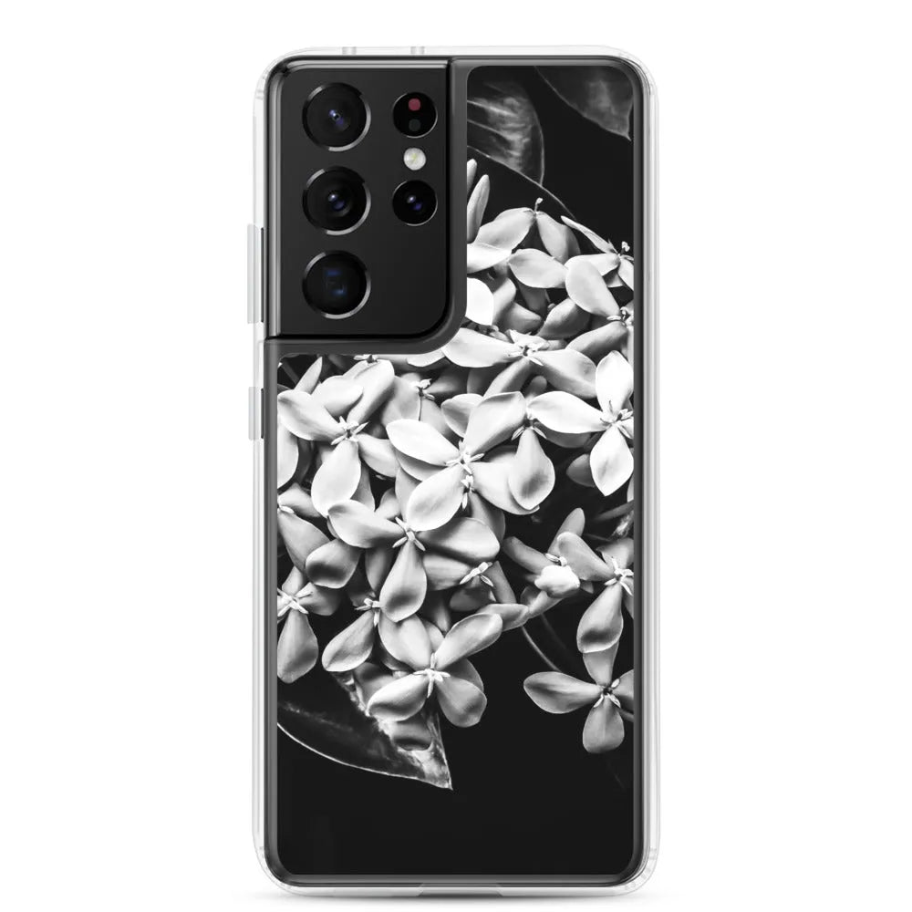 Belle Of The Ball Samsung Galaxy Case - Black And White - Samsung Galaxy S21 Ultra - Mobile Phone Cases - Aesthetic Art