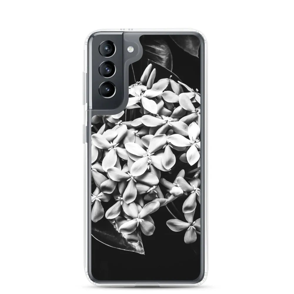 Belle Of The Ball Samsung Galaxy Case - Black And White - Samsung Galaxy S21 - Mobile Phone Cases - Aesthetic Art
