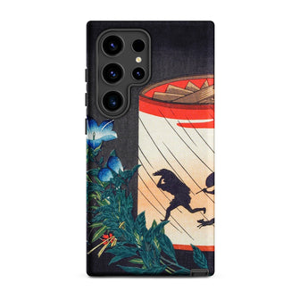 Bellflower and Lantern - Hiroaki Takahashi Phone Case, Samsung Galaxy S24 Ultra / Matte, Mobile Cases, Toby Leon