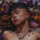 Bent & Spent - Gaysian Thai Twunk Homoerotic Art Print - Posters Prints & Visual Artwork - Aesthetic Art