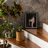 Bestial - Neobarocker heidnischer Kunstdruck / Leinwand, Poster, Drucke & visuelle Kunstwerke, Toby Leon