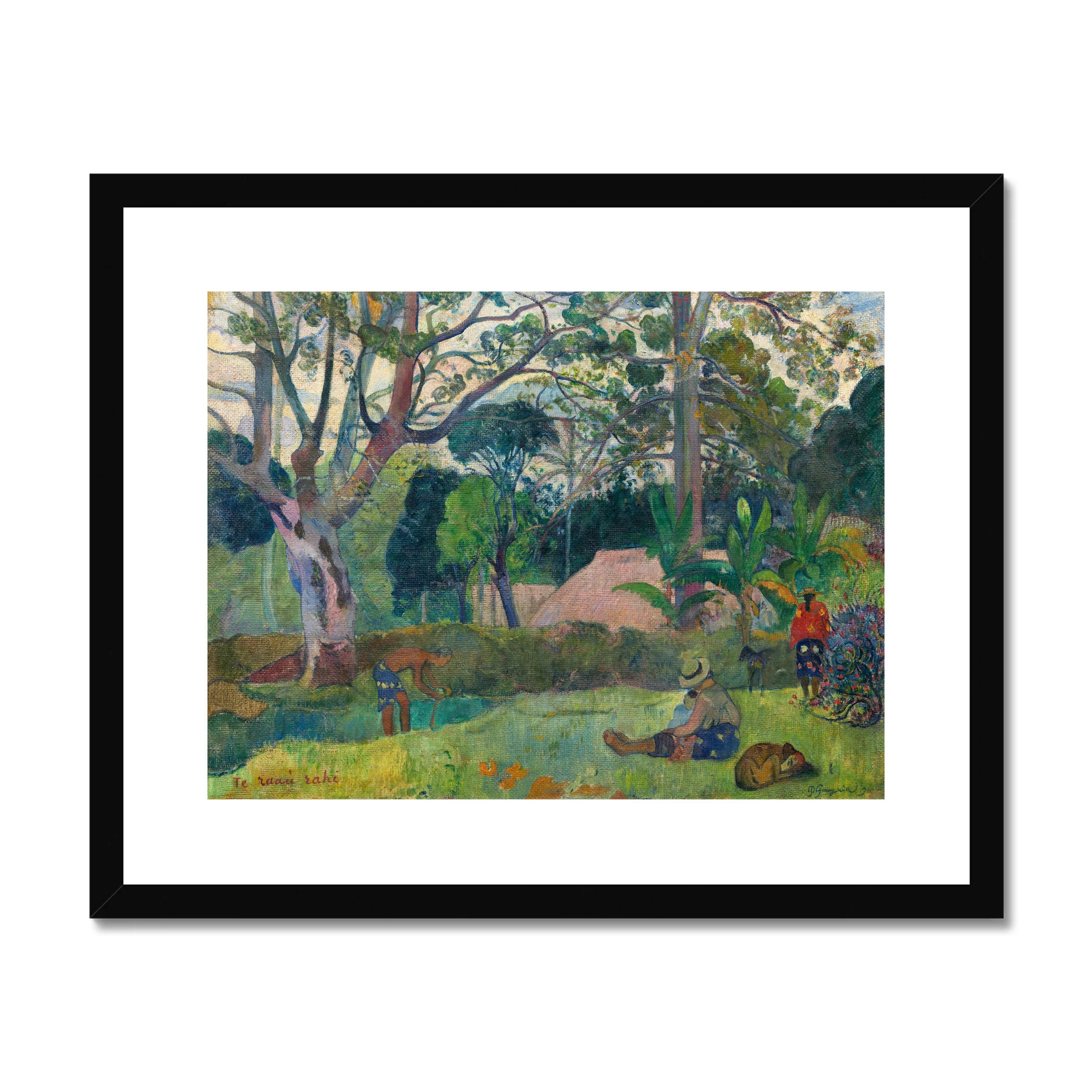 The Big Tree - Paul Gauguin Art Print