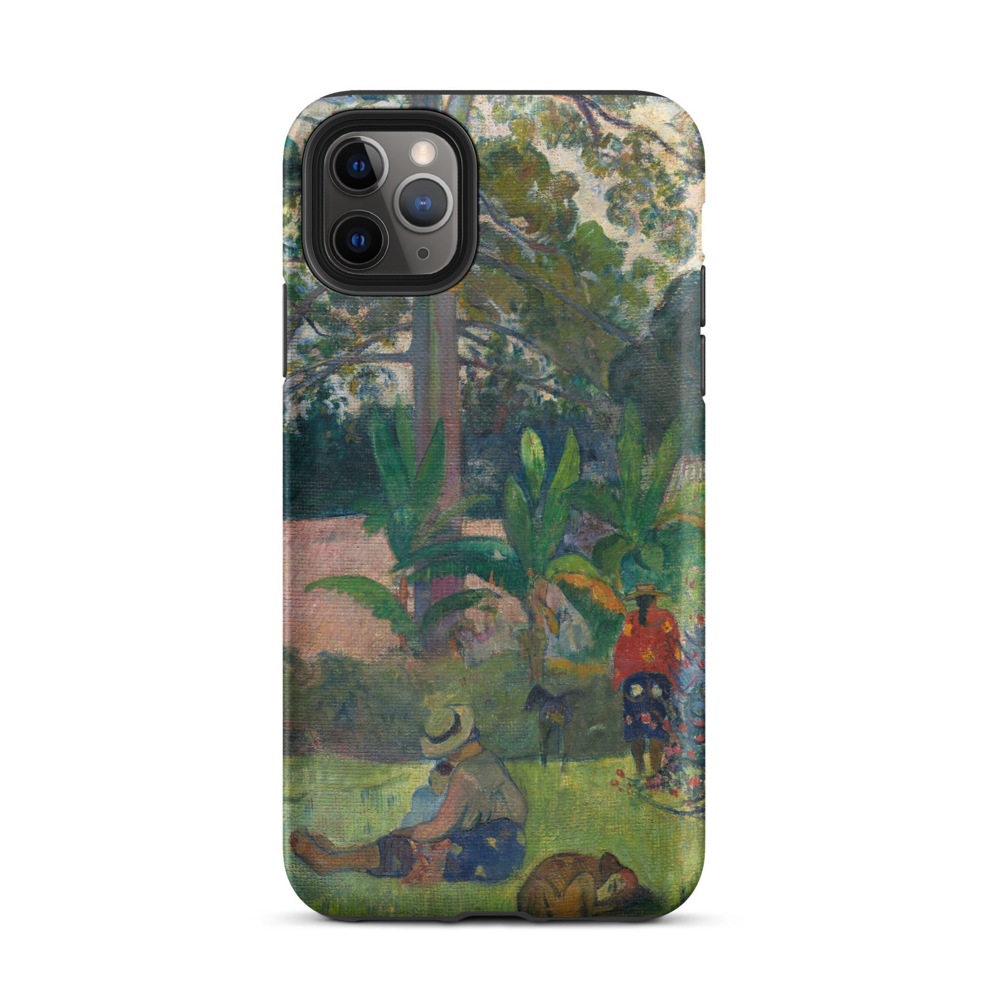 The Big Tree - Paul Gauguin Iphone Case, 11 Pro Max / Matte, Artistic Phone Case