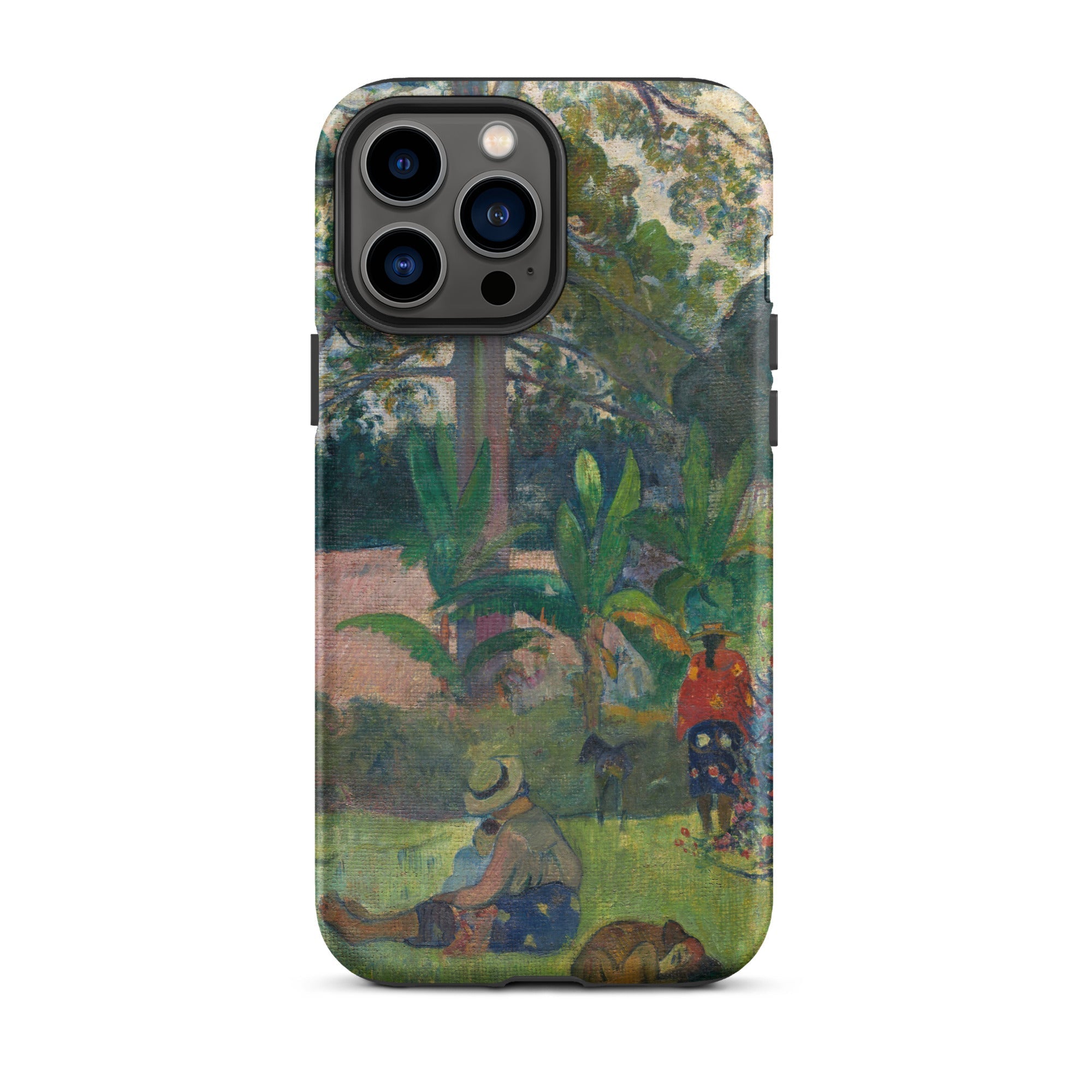 The Big Tree - Paul Gauguin Iphone Case, 13 Pro Max / Matte, Artistic Phone Case