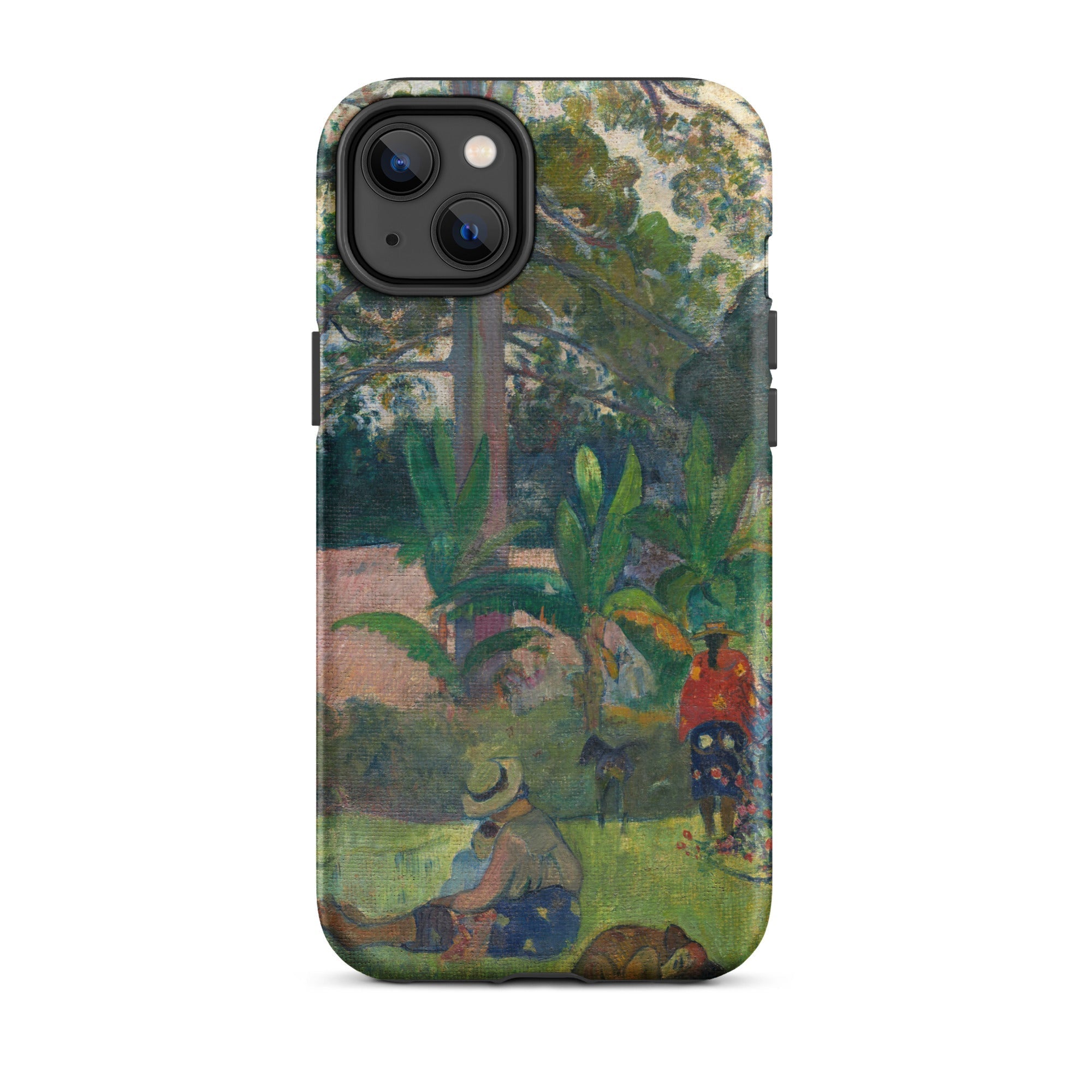 The Big Tree - Paul Gauguin Iphone Case, 14 Plus / Matte, Artistic Phone Case