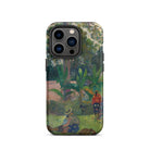 The Big Tree - Paul Gauguin Iphone Case, 14 Pro / Matte, Art-covered Phone Case
