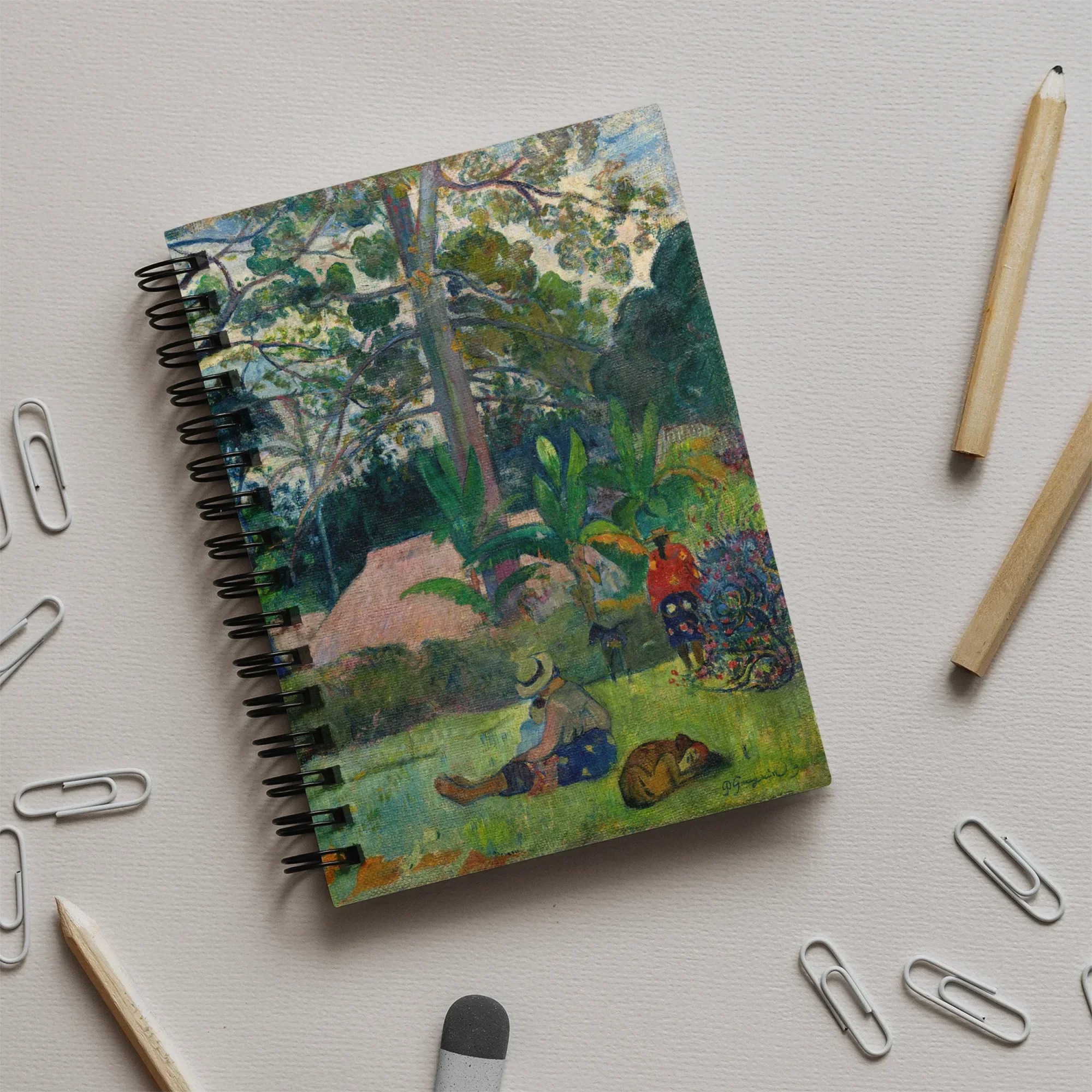 The Big Tree - Paul Gauguin Notebook Notebooks & Notepads