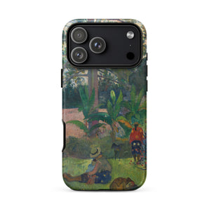 The Big Tree - Paul Gauguin Phone Case, Gauguin’s Tahitian Dreamscape, Paul Gauguin, Tahitian Dreamscape