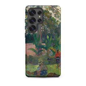 The Big Tree - Paul Gauguin Samsung Case, Galaxy S25 Ultra / Matte, Smartphone Case Classic Painting