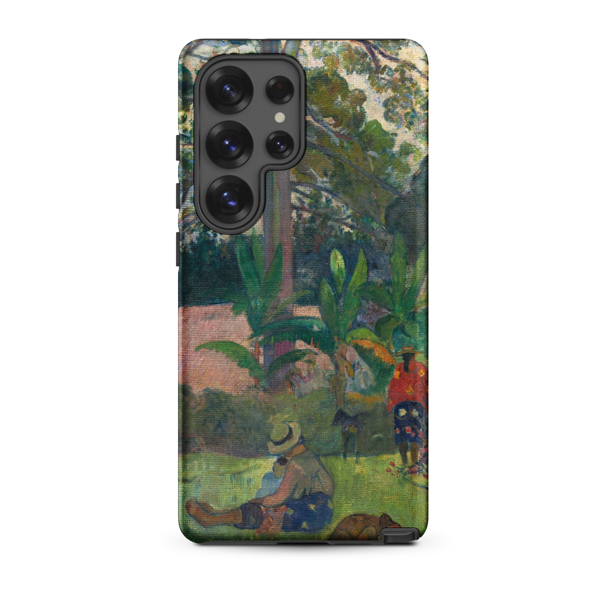 The Big Tree Paul Gauguin Samsung Case, Galaxy S25 Ultra / Matte, Smartphone Case Classic Painting