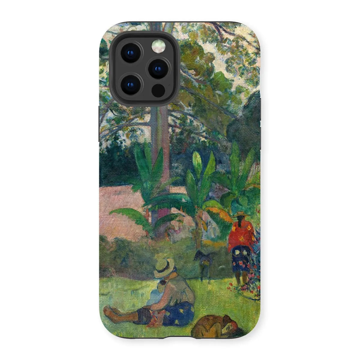 The Big Tree - Post-impressionist Phone Case - Paul Gauguin - Iphone 13 Pro / Matte - Mobile Phone Cases - Aesthetic Art
