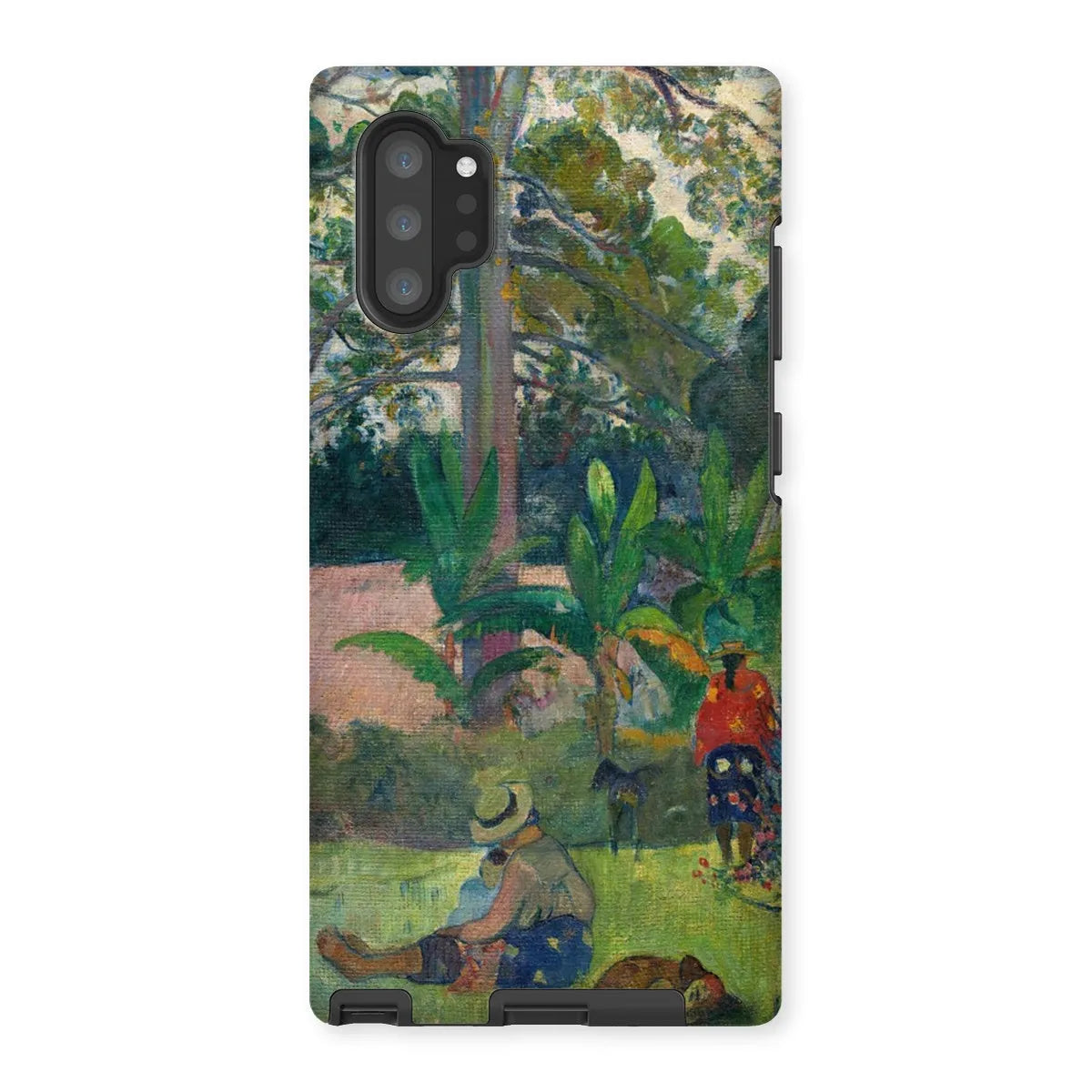The Big Tree - Post-impressionist Phone Case - Paul Gauguin - Samsung Galaxy Note 10p / Matte - Mobile Phone Cases