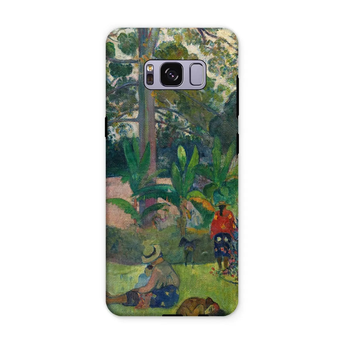 The Big Tree - Post-impressionist Phone Case - Paul Gauguin - Samsung Galaxy S8 Plus / Matte - Mobile Phone Cases