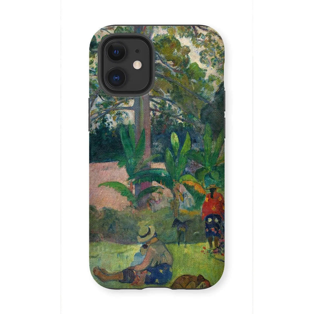 The Big Tree - Post-impressionist Phone Case - Paul Gauguin - Iphone 12 Mini / Matte - Mobile Phone Cases - Aesthetic