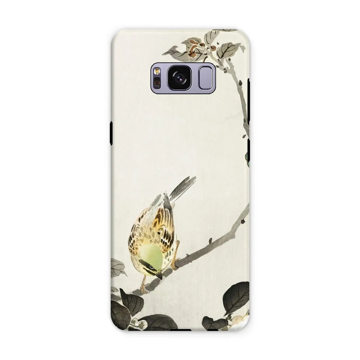 Bird On Branch - Japanese Kachō-e Art Phone Case - Ohara Koson - Samsung Galaxy S8 Plus / Matte - Mobile Phone Cases
