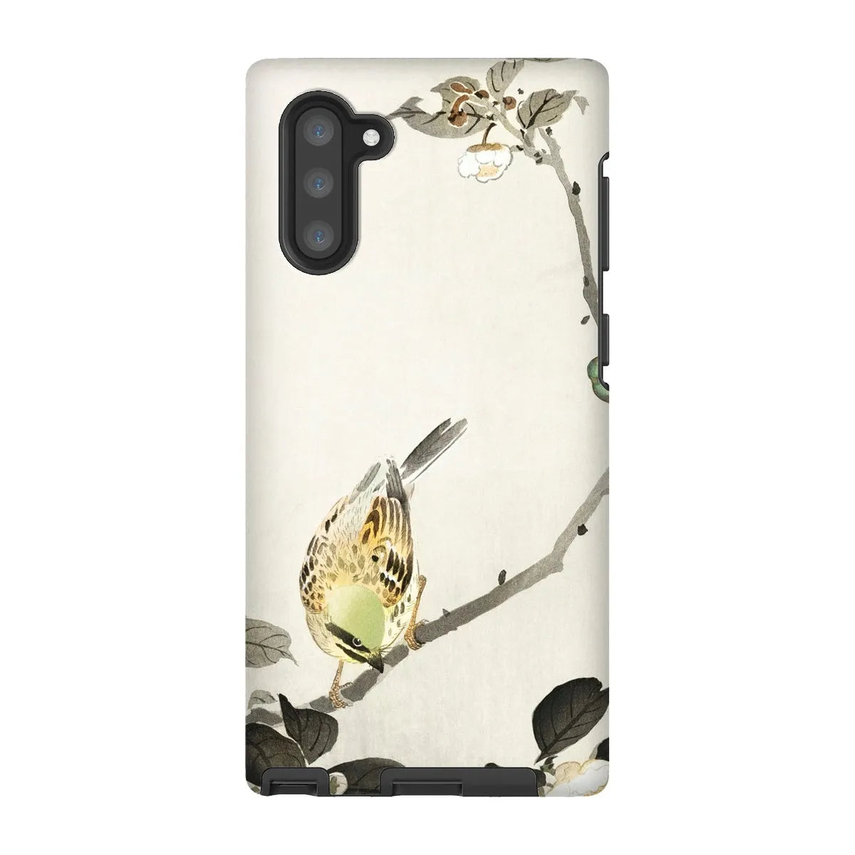 Bird On Branch - Japanese Kachō-e Art Phone Case - Ohara Koson - Samsung Galaxy Note 10 / Matte - Mobile Phone Cases