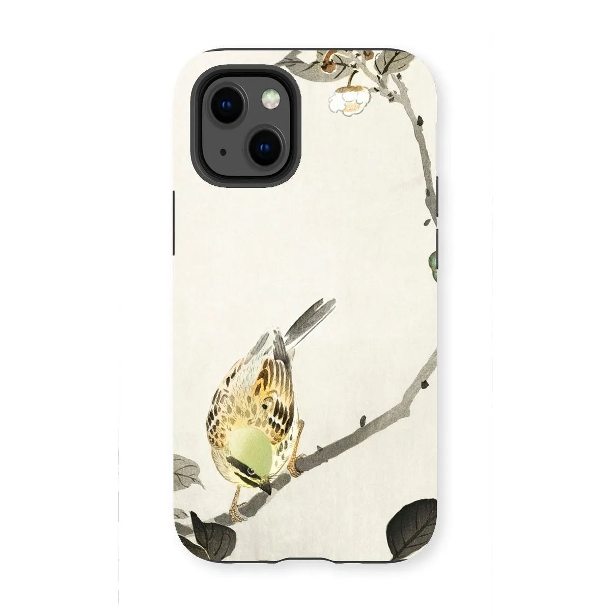 Bird On Branch - Japanese Kachō-e Art Phone Case - Ohara Koson - Iphone 13 Mini / Matte - Mobile Phone Cases