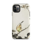 Bird on Branch Ohara Koson Shin Hanga Iphone Case, 11 Pro Max / Matte, Bird Themed Phone Case