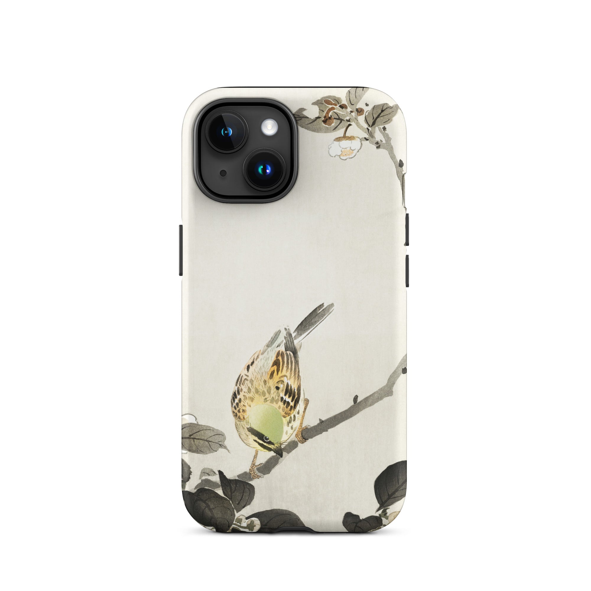Bird on Branch Ohara Koson Shin Hanga Iphone Case, 15 / Matte, Bird Themed Iphone Case