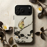 Bird on Branch - Ohara Koson Shin-hanga Iphone Case, Mobile Phone Cases, Toby Leon