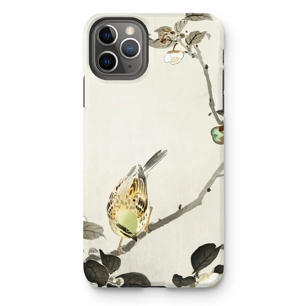 Bird on Branch - Ohara Koson Shin-hanga Iphone Case 11 Pro Max / Matte Mobile Phone Cases