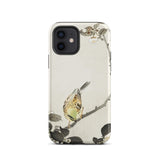 Bird on Branch - Ohara Koson Shin-hanga Phone Case Iphone 12 / Matte Bird-themed Iphone Case Ohara Koson, Cradle Avian Innovation,
