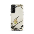 Bird on Branch Ohara Koson Shin Hanga Samsung Case, Galaxy S21 / Matte, Smartphone Case Traditional East Asian Painting Bird Branch