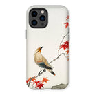 Bird on Maple - Ohara Koson Kachō-e Iphone Case 14 Pro Max / Matte Mobile Phone Cases