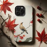 Bird on Maple - Ohara Koson Kachō-e Iphone Case, Mobile Phone Cases, Toby Leon