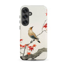 Bird on Maple Ohara Koson Kachō e Samsung Case, Galaxy S25 Plus / Matte, Phone Case Bird Autumn Leaves Design