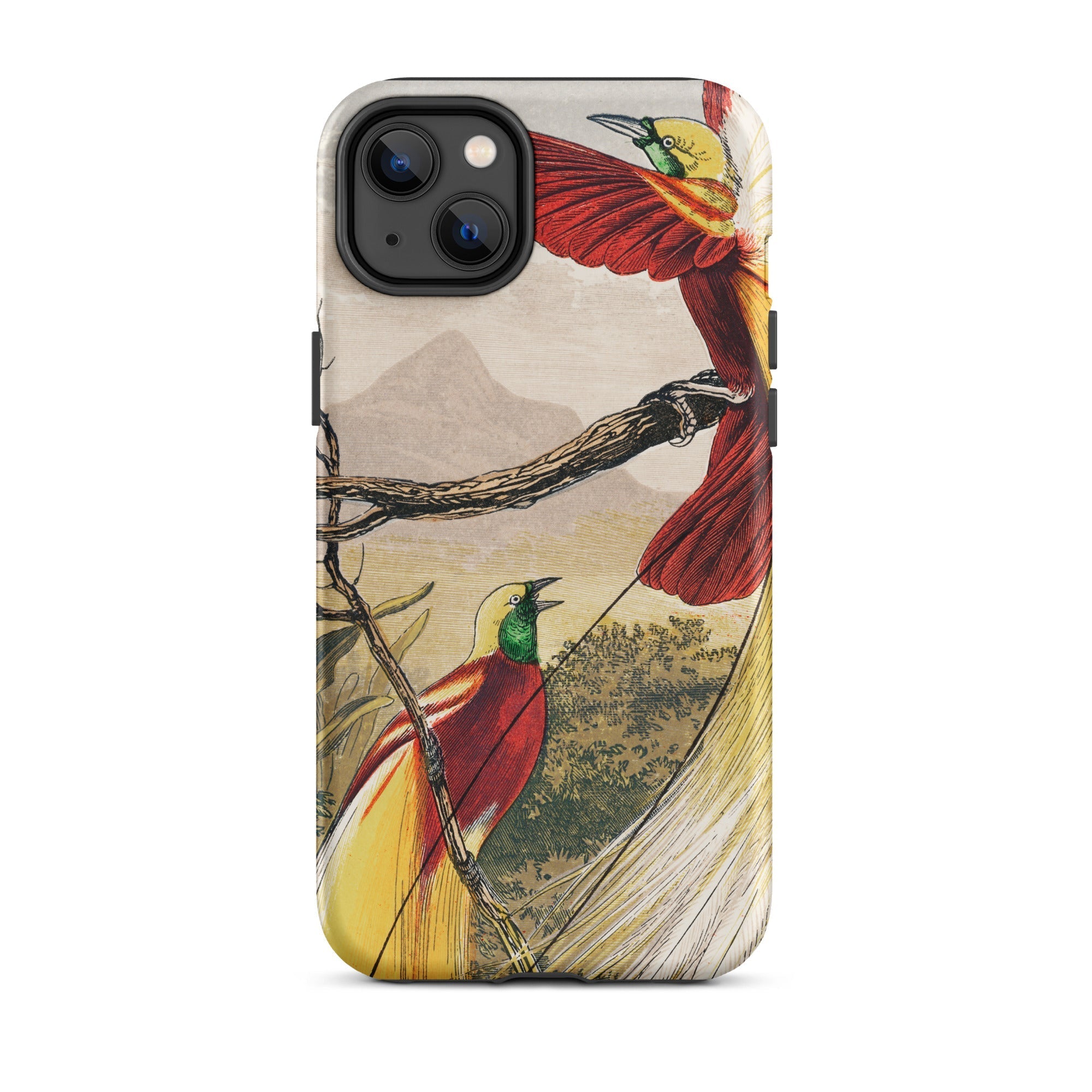 Bird of Paradise Benjamin Fawcett Iphone Case, 14 Plus / Matte, Iphone Case Bird Illustration