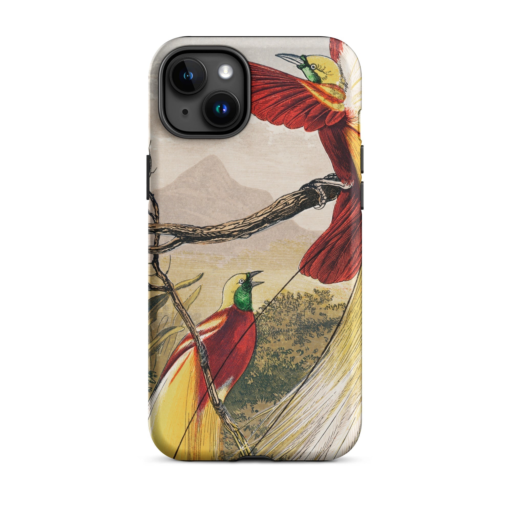Bird of Paradise Benjamin Fawcett Iphone Case, 15 Plus / Matte, Bird Themed Phone Case