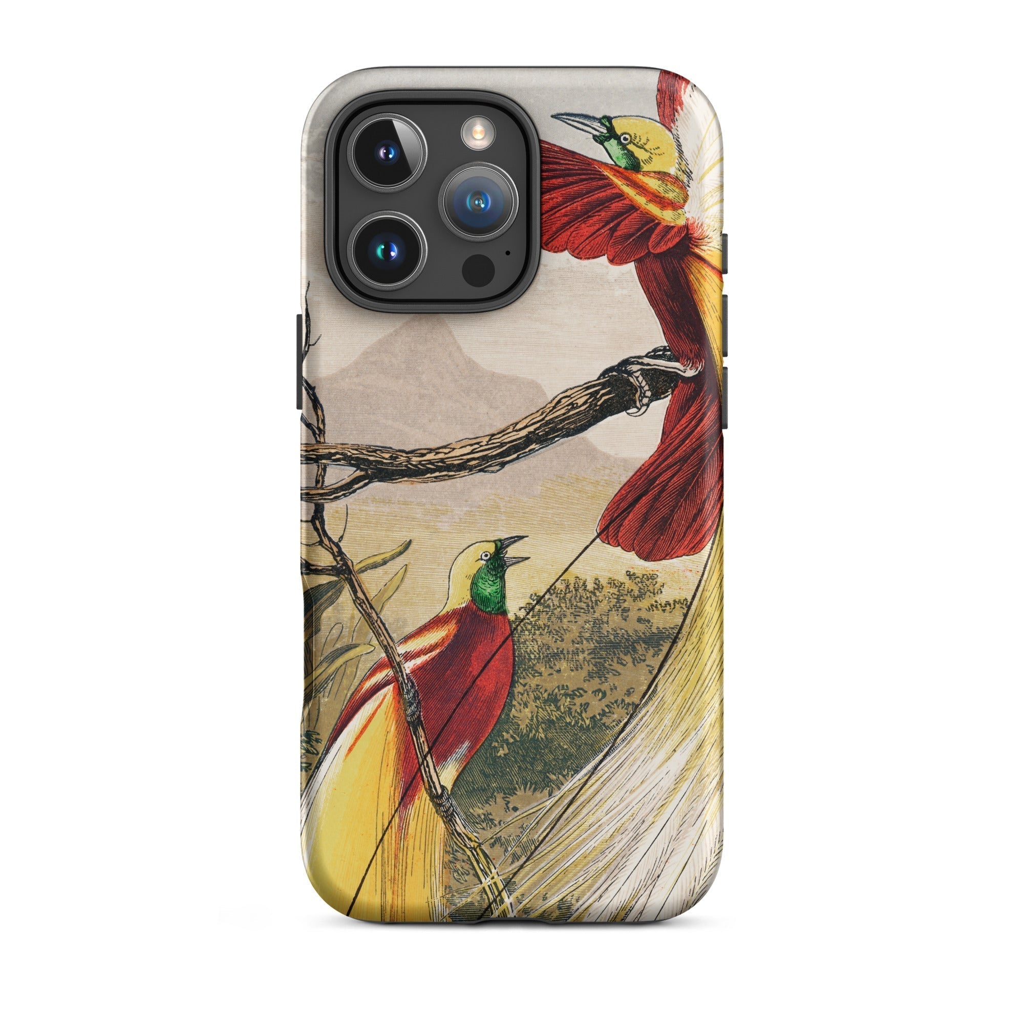 Bird of Paradise Benjamin Fawcett Iphone Case, 16 Pro Max / Matte, Bird Themed Iphone Case
