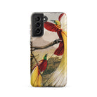 Bird of Paradise Benjamin Fawcett Samsung Case, Galaxy S21 / Matte, Smartphone Colorful Bird Design Protective Case