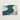 Minimalist Abstract Painting Silhouettes Birds Flight Bold Teal Kamisaka Sekka Winter, Migration Art, Blade’s Silent Memory