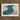 Wooden Framed Artwork Teal Beige Abstract Design Birds Kamisaka Sekka Winter, Migration Art, Blade’s Silent Memory