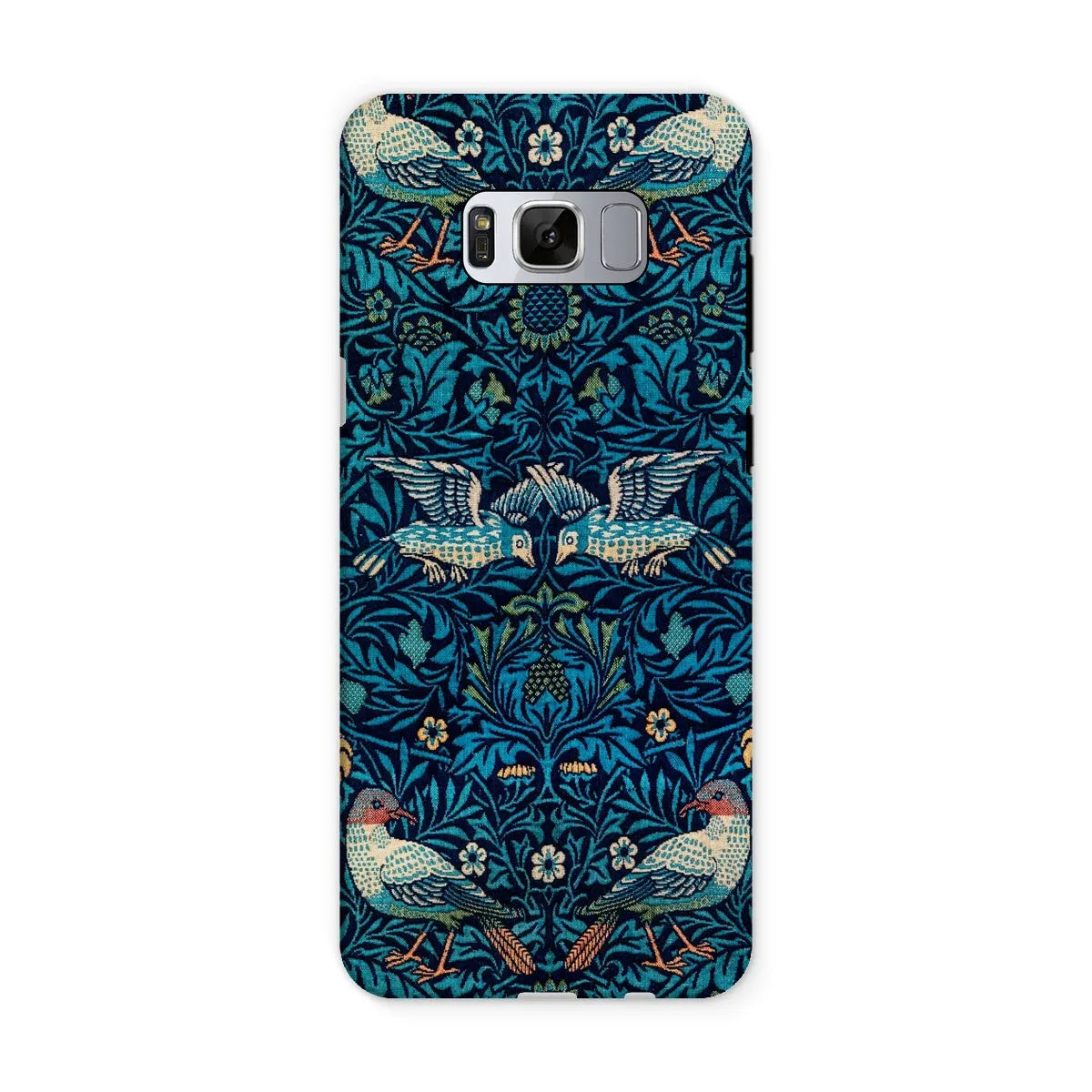 Birds By William Morris - Aesthetic Pattern Art Phone Case - Samsung Galaxy S8 / Matte - Mobile Phone Cases - Aesthetic