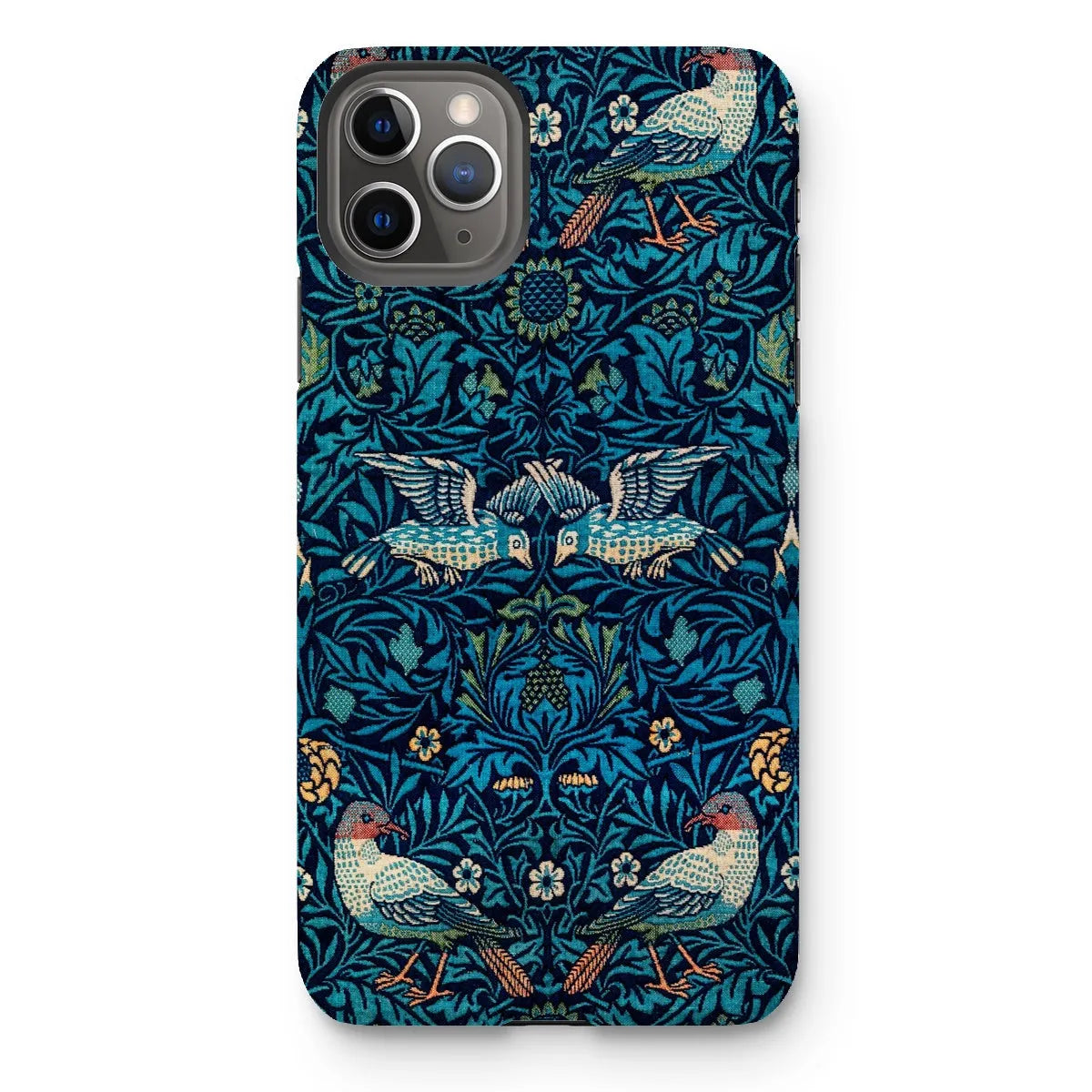 Birds By William Morris - Aesthetic Pattern Art Phone Case - Iphone 11 Pro Max / Matte - Mobile Phone Cases - Aesthetic