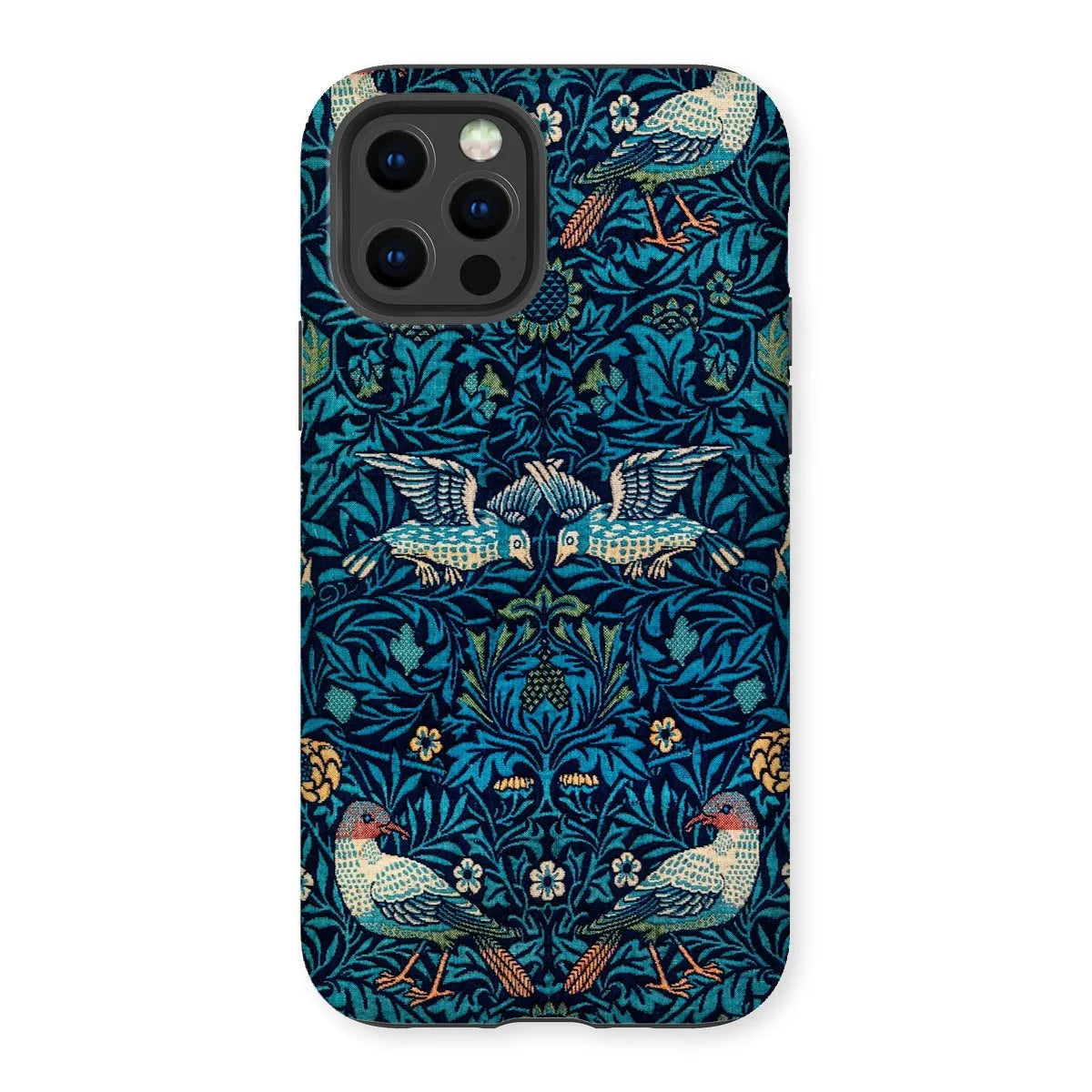 Birds By William Morris - Aesthetic Pattern Art Phone Case - Iphone 12 Pro / Matte - Mobile Phone Cases - Aesthetic Art