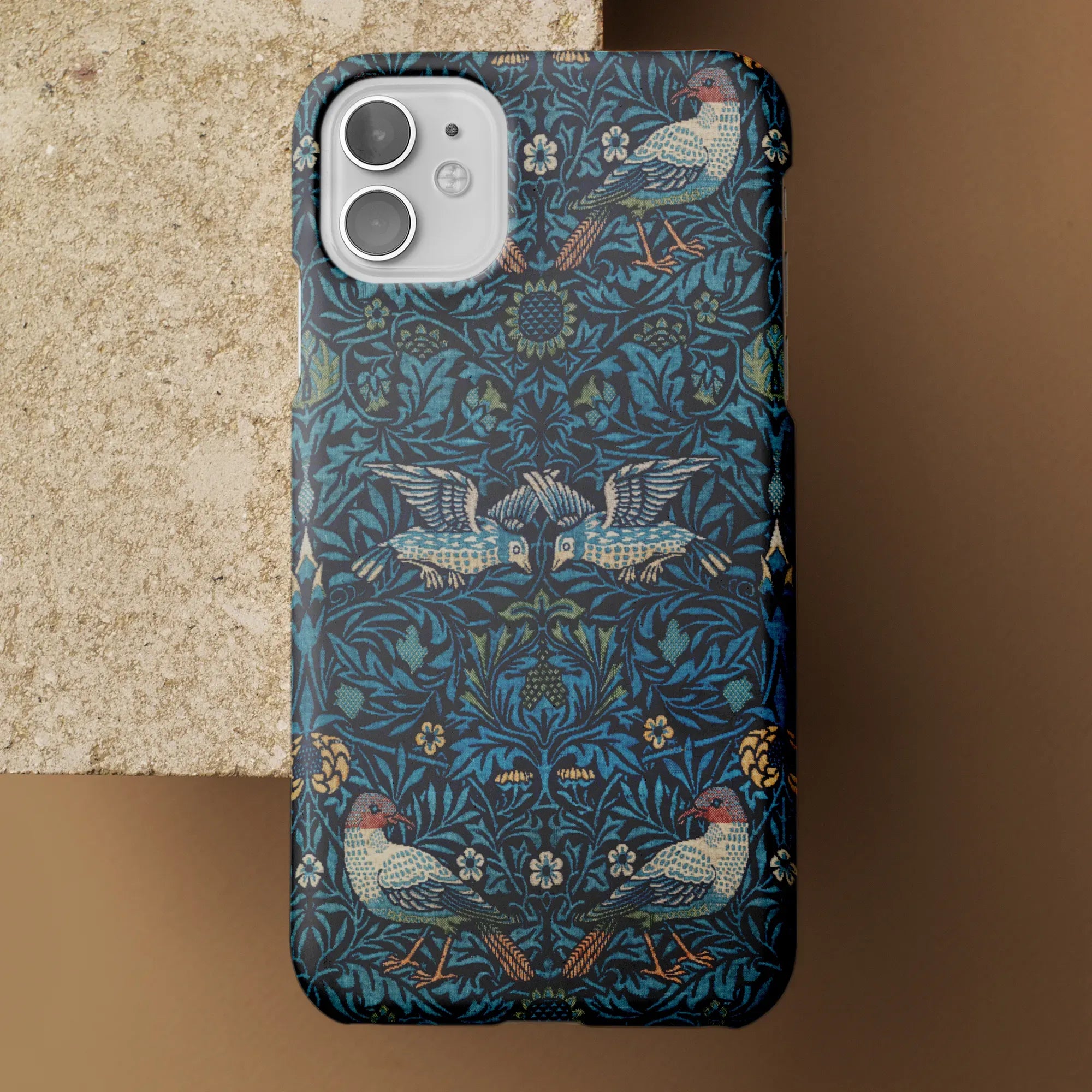 Birds By William Morris - Aesthetic Pattern Art Phone Case - Mobile Phone Cases - Aesthetic Art