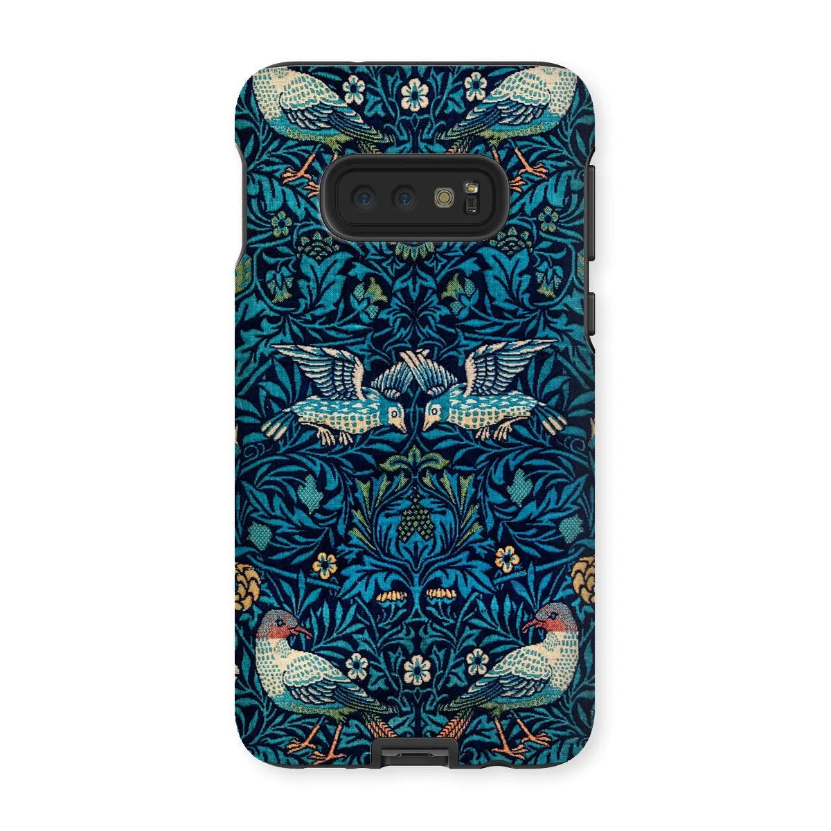 Birds By William Morris - Aesthetic Pattern Art Phone Case - Samsung Galaxy S10e / Matte - Mobile Phone Cases