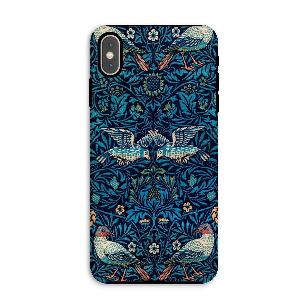 Birds By William Morris - Aesthetic Pattern Art Phone Case - Iphone Xs Max / Matte - Mobile Phone Cases - Aesthetic Art