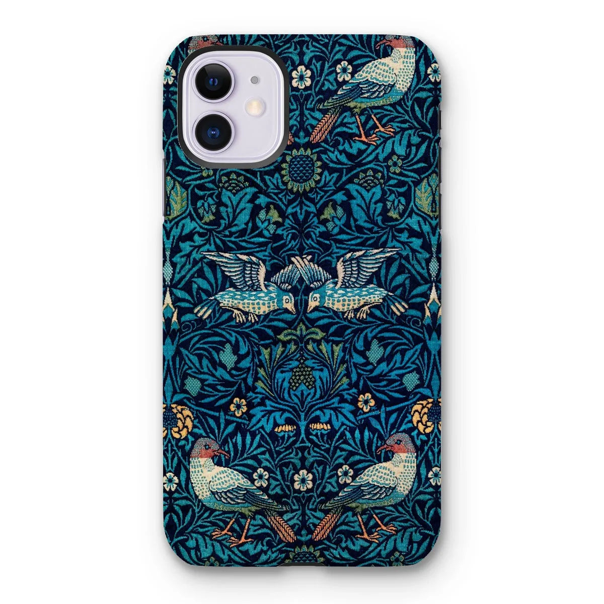 Birds By William Morris - Aesthetic Pattern Art Phone Case - Iphone 11 / Matte - Mobile Phone Cases - Aesthetic Art
