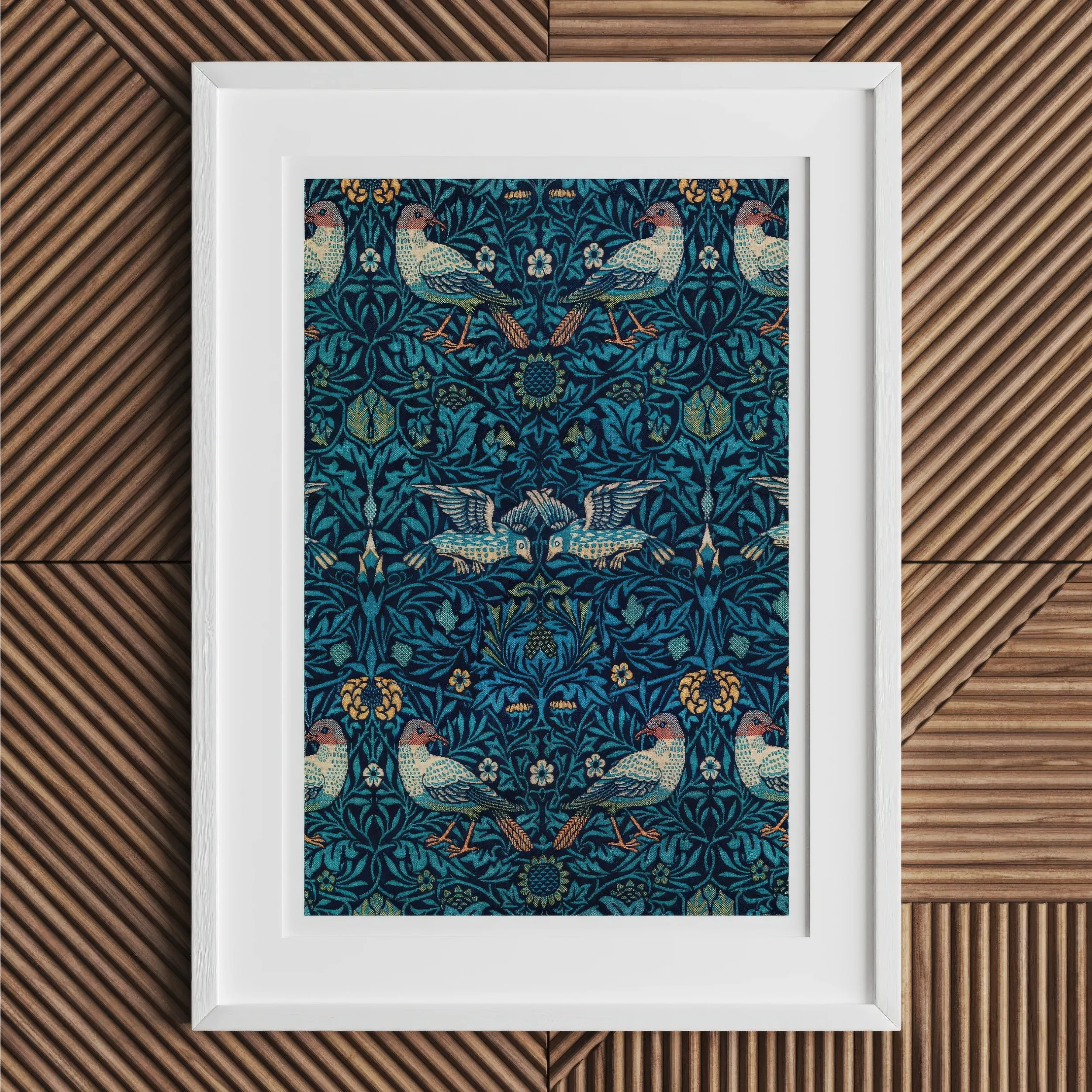 Birds - William Morris Arts and Crafts Art Print 18’’x24’’ Posters Prints & Visual Artwork