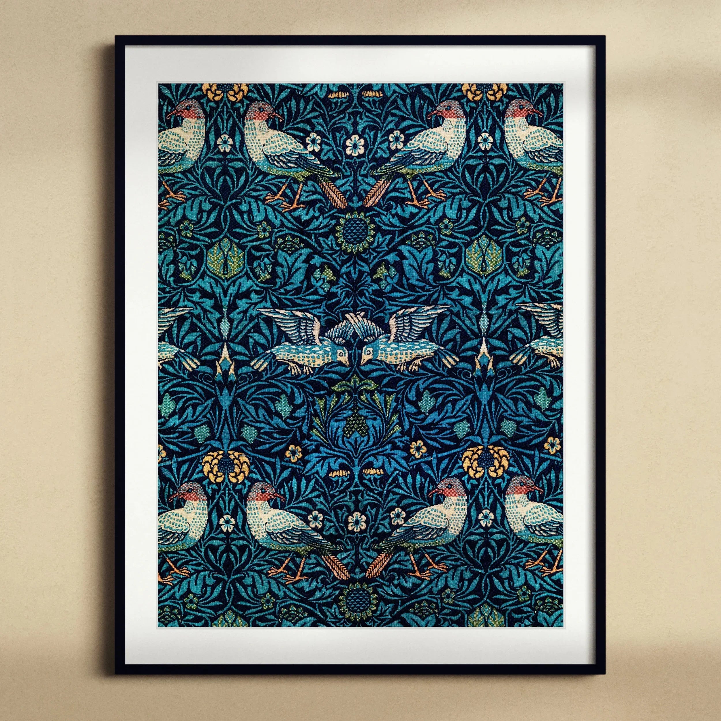 Birds - William Morris Arts and Crafts Art Print Posters Prints & Visual Artwork