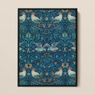 Birds - William Morris Arts and Crafts Framed Canvas Posters Prints & Visual Artwork