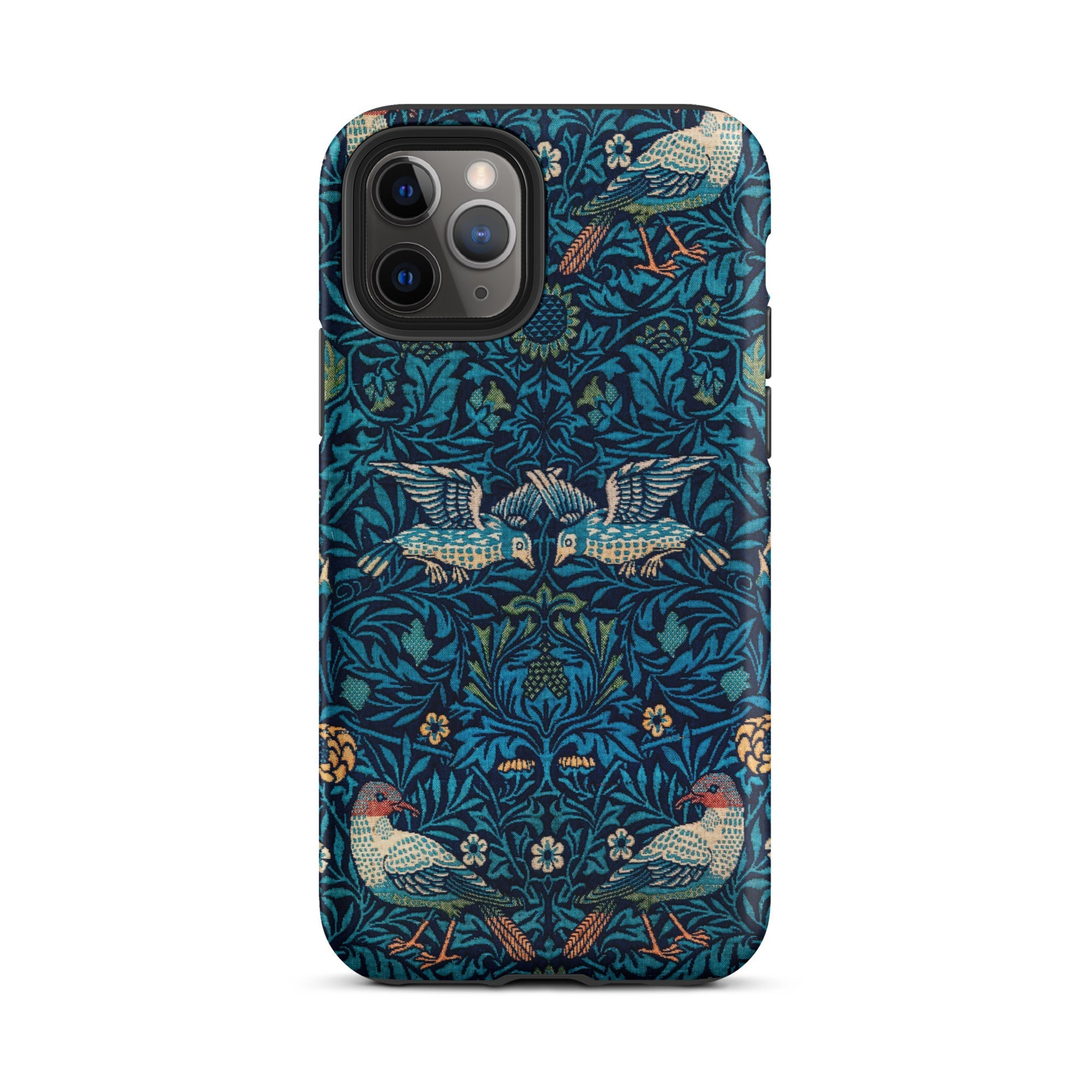 Birds - William Morris Arts and Crafts Iphone Case, 11 Pro / Matte, Bird-patterned Phone Case