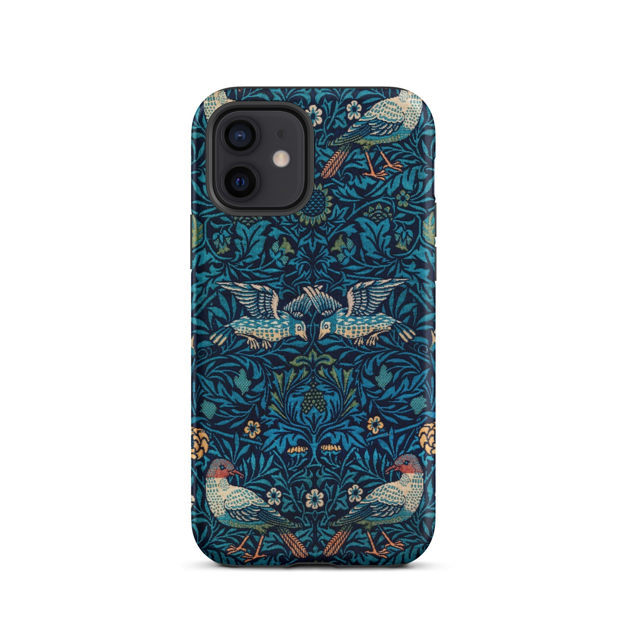 Birds William Morris Arts and Crafts Iphone Case, 12 / Matte, Bird Patterned Phone Case